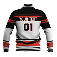 Canada Hockey 2024 Baseball Jacket Hockey is Canada Game - Wonder Print Shop