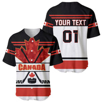 Canada Hockey 2024 Baseball Jersey Hockey is Canada Game - Wonder Print Shop
