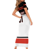 Canada Hockey 2024 Short Sleeve Bodycon Dress Hockey is Canada Game - Wonder Print Shop