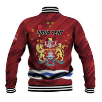 Personalised Kingston Baseball Jacket Antiquitate Civilitate Humanitate