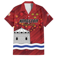 Personalised Kingston Family Matching Puletasi and Hawaiian Shirt Antiquitate Civilitate Humanitate