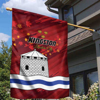 Kingston Garden Flag Antiquitate Civilitate Humanitate