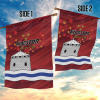 Kingston Garden Flag Antiquitate Civilitate Humanitate