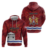 Personalised Kingston Hoodie Antiquitate Civilitate Humanitate