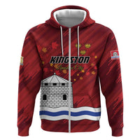 Personalised Kingston Hoodie Antiquitate Civilitate Humanitate