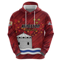 Personalised Kingston Hoodie Antiquitate Civilitate Humanitate