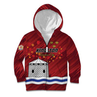 Personalised Kingston Kid Hoodie Antiquitate Civilitate Humanitate