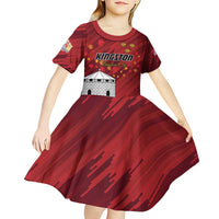 Personalised Kingston Kid Short Sleeve Dress Antiquitate Civilitate Humanitate