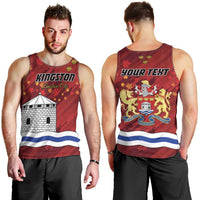 Personalised Kingston Men Tank Top Antiquitate Civilitate Humanitate
