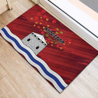 Kingston Rubber Doormat Antiquitate Civilitate Humanitate