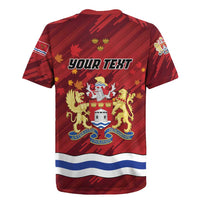 Personalised Kingston Rugby Jersey Antiquitate Civilitate Humanitate