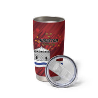 Personalised Kingston Tumbler Cup Antiquitate Civilitate Humanitate