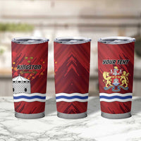 Personalised Kingston Tumbler Cup Antiquitate Civilitate Humanitate
