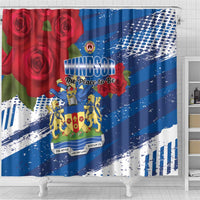 Windsor Shower Curtain The City of Roses