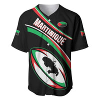 Custom Martinique Rugby Baseball Jersey Matinik Go Champions