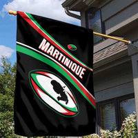 Martinique Rugby Garden Flag Matinik Go Champions