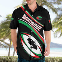 Custom Martinique Rugby Hawaiian Shirt Matinik Go Champions