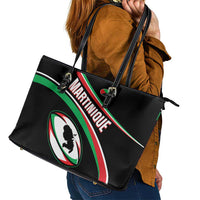Martinique Rugby Leather Tote Bag Matinik Go Champions
