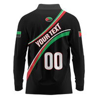 Custom Martinique Rugby Long Sleeve Polo Shirt Matinik Go Champions