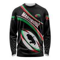 Custom Martinique Rugby Long Sleeve Shirt Matinik Go Champions