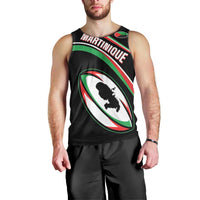 Custom Martinique Rugby Men Tank Top Matinik Go Champions