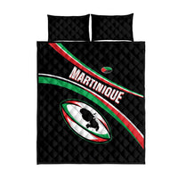 Martinique Rugby Quilt Bed Set Matinik Go Champions