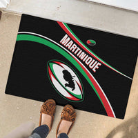 Martinique Rugby Rubber Doormat Matinik Go Champions