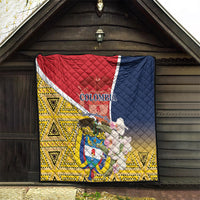 Colombia Independence Day Quilt Libertad y Orden Colombian Pattern - Wonder Print Shop
