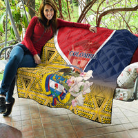 Colombia Independence Day Quilt Libertad y Orden Colombian Pattern - Wonder Print Shop