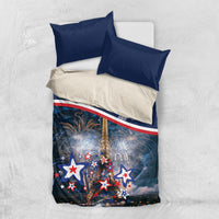France Bastille Day Bedding Set Fete Nationale du 14 juillet - Wonder Print Shop