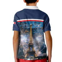 Personalized France Bastille Day Kid Polo Shirt Fete Nationale du 14 juillet - Wonder Print Shop