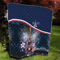 France Bastille Day Quilt Fete Nationale du 14 juillet - Wonder Print Shop