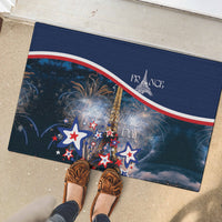 France Bastille Day Rubber Doormat Fete Nationale du 14 juillet - Wonder Print Shop
