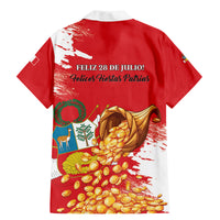 Peru Independence Day Family Matching Mermaid Dress and Hawaiian Shirt Feliz 28 de Julio Felices Fiestas Patrias - Wonder Print Shop