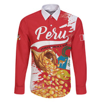 Peru Independence Day Family Matching Off Shoulder Maxi Dress and Hawaiian Shirt Feliz 28 de Julio Felices Fiestas Patrias - Wonder Print Shop