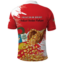 Peru Independence Day Polo Shirt Feliz 28 de Julio Felices Fiestas Patrias - Wonder Print Shop
