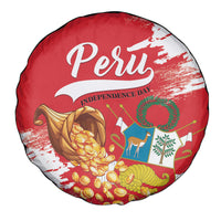 Peru Independence Day Spare Tire Cover Feliz 28 de Julio Felices Fiestas Patrias - Wonder Print Shop
