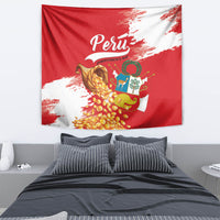 Peru Independence Day Tapestry Feliz 28 de Julio Felices Fiestas Patrias - Wonder Print Shop