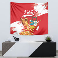 Peru Independence Day Tapestry Feliz 28 de Julio Felices Fiestas Patrias - Wonder Print Shop