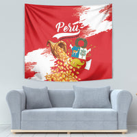 Peru Independence Day Tapestry Feliz 28 de Julio Felices Fiestas Patrias - Wonder Print Shop