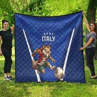 Italy 2024 Football Quilt 2024 Go Gli Azzurri - Wonder Print Shop