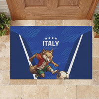 Italy 2024 Football Rubber Doormat 2024 Go Gli Azzurri - Wonder Print Shop