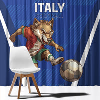 Italy 2024 Football Window Curtain 2024 Go Gli Azzurri - Wonder Print Shop