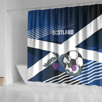 Scotland 2024 Football Shower Curtain 2024 Go Champions
