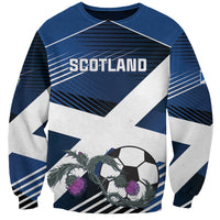 Custom Scotland 2024 Football Sweatshirt 2024 Go Champions - Wonder Print Shop