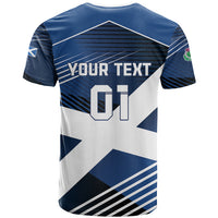 Custom Scotland 2024 Football T Shirt 2024 Go Champions - Wonder Print Shop