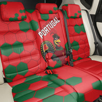 Portugal 2024 Football Back Car Seat Cover 2024 Go Champions - Wonder Print Shop