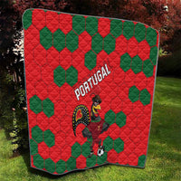 Portugal 2024 Football Quilt 2024 Go Champions - Wonder Print Shop