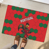 Portugal 2024 Football Rubber Doormat 2024 Go Champions - Wonder Print Shop