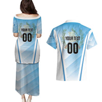 Custom Rugby Guatemala Couples Matching Puletasi and Hawaiian Shirt Jaguares Go Champions